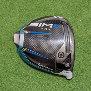 Driver TaylorMade SIM2 MAX 10,5 gradi solo testa TaylorMade - Foto 1 di 11
