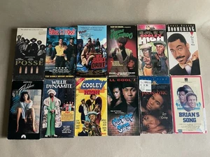 Black African American Film Cinema Lot VHS - Picture 1 of 2