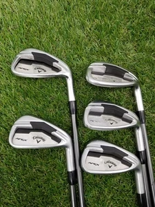 2014 CALLAWAY APEX IRON SET 7I-PW,GW SENIOR ACCRA 50I GOOD - Picture 1 of 10