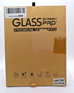 2 Ps Premium Tempered Glass Screen Protector Samsung Galaxy Tab Tablet SAM T560 - Picture 1 of 2
