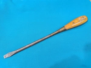 Irwin vintage? Destornillador de mango perfecto 14" x 7/16" cabeza plana - Imagen 1 de 18