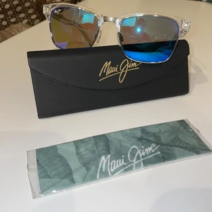 Gafas de sol Maui Jim Kawika 257-05CR cristal/vidrio azul nuevas con caja - Imagen 1 de 5