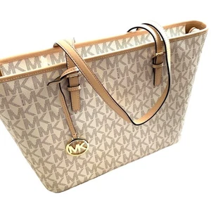Michael Kors Womens Signature Tote Tan NWT - Picture 1 of 7