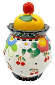 Vintage Maria Engelbreit Oh So Breit Kirsche Keksdose Dose - Bild 1 von 10