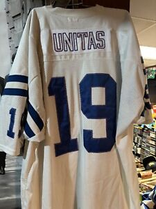 MITCHELL & NESS Throwbacks #19 Johnny Unitas Baltimore Colts 1970 Jersey Mens 54