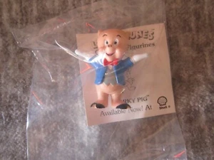 Porky Pig Looney Tunes PVC Figure Shell Oil Co. new/sealed in package 1990 - Picture 1 of 1