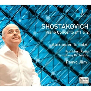 Signed by PAAVO JÄRVI Shostakovich Piano Concertos 1 & 2 Toradze Pan Classics CD - Picture 1 of 4