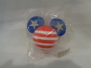 WALT DISNEY WORLD Adorable Bandera Americana Temática Espuma Lápiz Topper Nuevo Sin Usar - Imagen 1 de 3