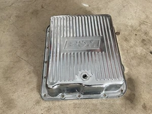 Chrome Transmission Pan 700R-4 Transmission No Gasket - Picture 1 of 2