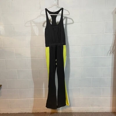 Mono FP Movement Free People para mujer Flow Flare XS negro ropa de salón atlética Foto 1 de 4