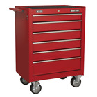 Sealey AP226 Rollcab 6 Drawer with Ball Bearing Runners - Red