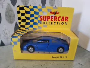 maisto supercar collection Bugatti EB110 1:38 model car diecast collectablle - Picture 1 of 2
