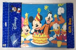 Disney Gift Box Mickey Minnie Goofy Donald Daisy Christmas Birthday - Picture 1 of 3