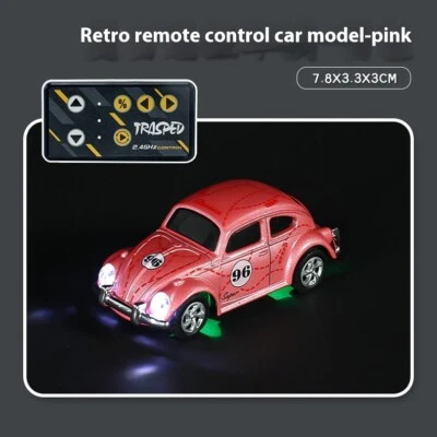 Wireless Mini Beetle Alloy Remote Control Car Small Remote Control Model Car Toy - Image 1 of 4