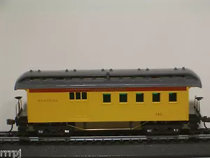 HO MANTUA UNION PACIFIC 1860 WOODEN COMBINE CAR #715110 WOODEN CAR UP - Picture 1 of 2