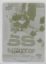 2018-19 Upper Deck Compendium Printing Plate Yellow 1/1 Dryden Hunt #168 2d8