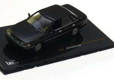 ISUZU ASKA CX 1990 BLACK IXO CLC243 1/43 4 DOORS SCHWARZ NOIRE NOIR METAL CAST - Photo 1/2