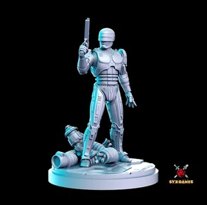 Robocop Sci-Fi Miniatur Superheld Pathfinder Tabletop Spiel RPG RN Studio - Bild 1 von 1