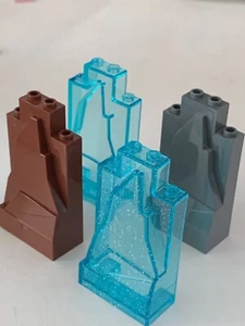 LEGO Parts 47847 54782 (2pcs) Castle 2x4x6 Wall ROCK PANEL Choose Color - Picture 1 of 7