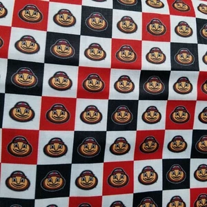 OHIO STATE BUCKEYES Cotton Fabric for 1 YARD 36×43 inches,READY TO SHIP. Bucks - Picture 1 of 1