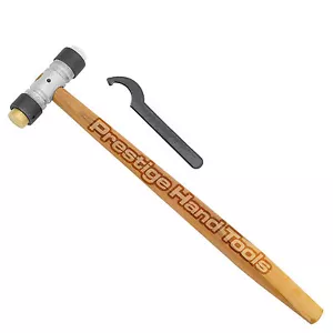 Prestige Nylon brass & Fibre Hammer Mallet Jewellers hobby craft making tools - Picture 1 of 1