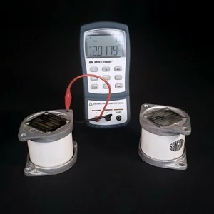 Sangamo G1B Mica Transmitting Capacitor 2nF 6KV RF Radio Tesla - TESTED - Picture 1 of 3