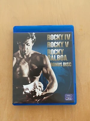 Rocky 4  & 5 + Bonus Disc - Rocky Balboa (Blu-ray, Region B) IV + V + Balboa - image 1 of 2