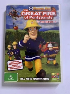 Fireman Sam The Great Fire of Pontypandy : The Movie (DVD, 2009) Region 4 - Picture 1 of 3