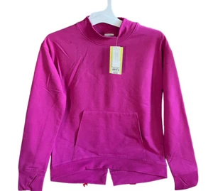 -Girl's Cozy Soft Fleece Sweatshirt-All In Motion (Purple) (M 7/8) - Picture 1 of 3