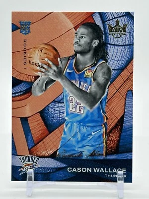 CASON WALLACE RC LEVEL I SP 2023-24 COURT KINGS BASKETBALL OKLAHOMA CITY THUNDER - Image 1 of 2