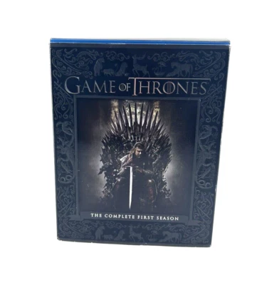 GAME OF THRONES THE COMPLETE FIRST SEASONS 5 Disc on Blu-ray Preowned - Image 1 of 4