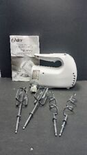❤️ OSTER 5 SPEED HAND MIXER MODEL 2491 with 2 Styles of Beaters..Tested