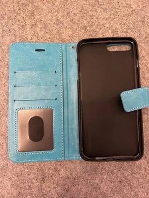 Cell Phone Case,Sky Blue, Brand New, Never Used, fits iphone 6  A1522 or? - Image 1 of 4