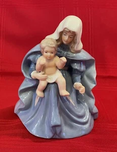 Music box Maria e Gesù Bambino decorazione vintage - vintage - Foto 1 di 12