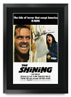 The Shining Printed A3 Framed Signed Poster Autograph For Jack Nicholson Fans