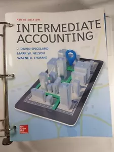 Loose Leaf Intermediate Accounting by Mark W. Nelson, David Spiceland and Wayne - Picture 1 of 4