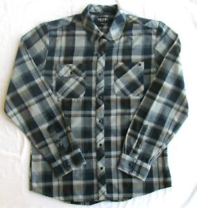 Volcom Men's Cotton Flannel Western Shirt Size Medium