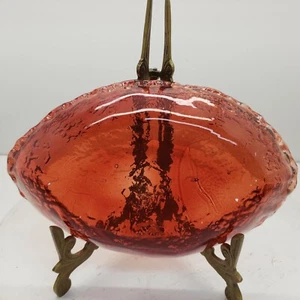 San Miguel Recycled Red Glass Bowl - Picture 1 of 4
