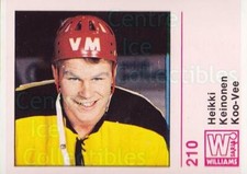 1971-72 Finnish Jaakiekko #210 Heikki Keinonen