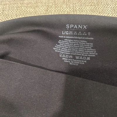 NUEVO Leggings Spanx Look at Me Now Sin Costuras - FL3515 - Muy Negros - L Foto 1 de 4