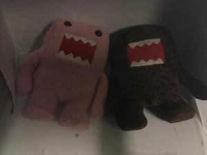 Braun & Rosa Domo Kun 10 Zoll Plüschpuppen - Bild 1 von 5