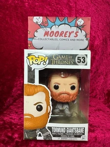 Funko Pop! Vinyl Figure - Game Of Thrones - Tormund Giantsbane #53 - Picture 1 of 9