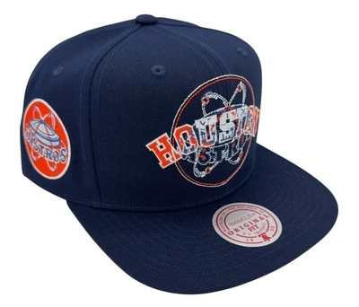 Boné Snapback Duplo Mitchell & Ness MLB Houston Astros, Novo - Imagem 1 de 4