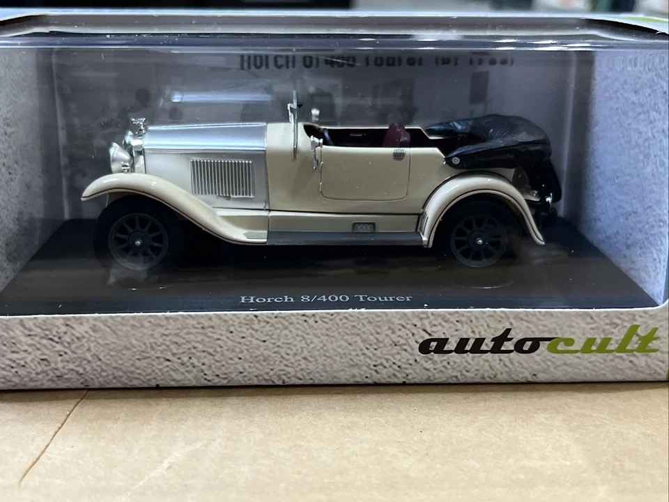 HORCH 8/400 TOURER 1930  1/43 RESIN CAR MODEL BY AUTOCULT LIMITED TO 333 - Image 1 of 4