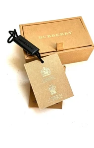 Burberry Cufflinks COLOURED RESIN BLE LOGO CUFFLINKS; Mint, Box - Picture 1 of 7
