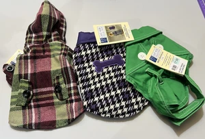 East Side Collection Dog Jacket XXS SIZE Set of THREE Different colors - Picture 1 of 13