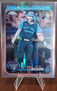 Alec Bohm 2024 Topps Chrome Update All Star Game Philadelphia Phillies #ASGC-13 - Picture 1 of 2