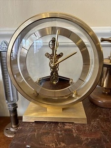 Reloj de Colección LINDEN Cuarzo Abrigo Oro Aluminio. Movimiento engranajes expuestos de vidrio Japón - Imagen 1 de 5