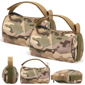2 Sets Shooting Bags Rest Pre Filled Bench Rest Bags Front Rear Support Sandbag - Picture 1 of 6