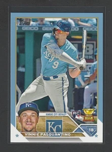 Vinnie Pasquantino 2023 Topps #302 Día del Padre Azul 19/50 Kansas City Royals RC - Imagen 1 de 2